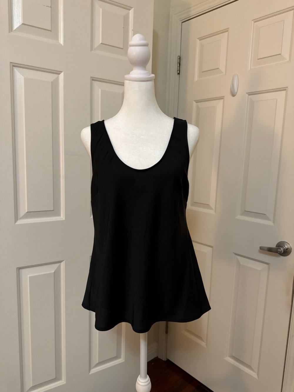 a new day Black Scoop Neck Tank Top